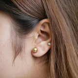 Front-Back Pearl Earrings