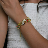 Kids Gold Pop Five Charm Bracelet