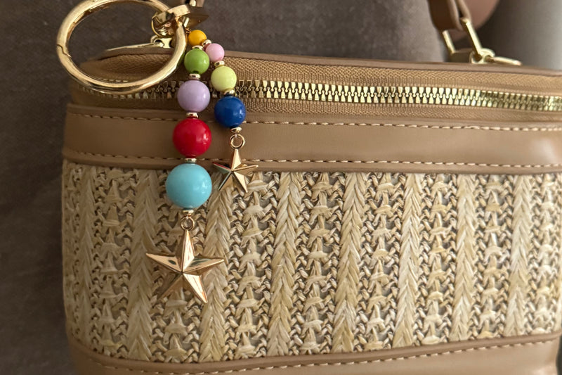 Starry Sprinkles Bag Charm