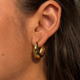 Golden Halo Hoops