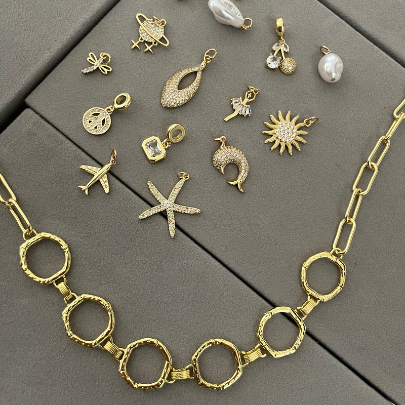 Personalised Charm Choker With Charms