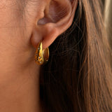 Golden Halo Hoops