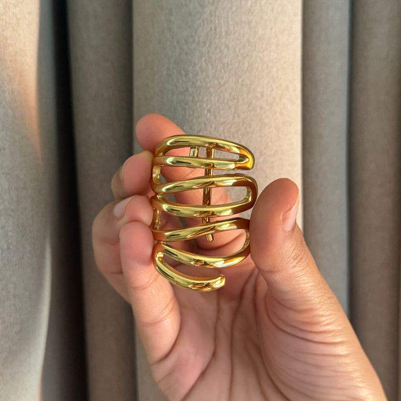Irregular Wave Hair Pin