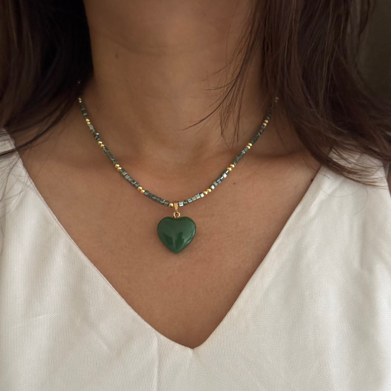 Crystal Heart Necklace