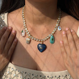 Personalised Meher Stone Tennis Necklace