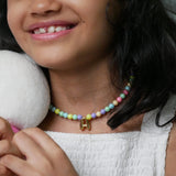 Colorful Necklace with Initial (Newly Launched)