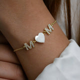 Mom & Mama Sparkle Love Bracelet