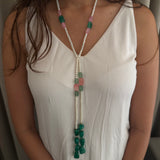 The Gardenia Single Line Lariat