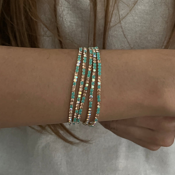 Luna Wave Confetti Bracelets - Set of 5