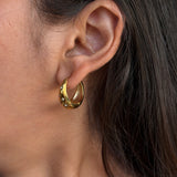 Golden Halo Hoops