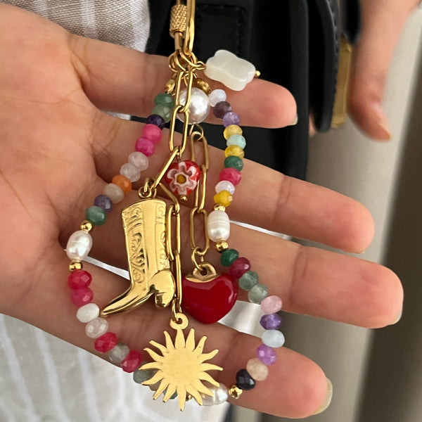 Sunset Stroll Stack Bag Charm