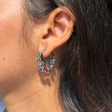 Champagne Cluster Hoops