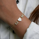 Mom & Mama Sparkle Love Bracelet