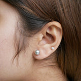 Front-Back Pearl Earrings