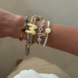 Bold Initial Braid Bracelet