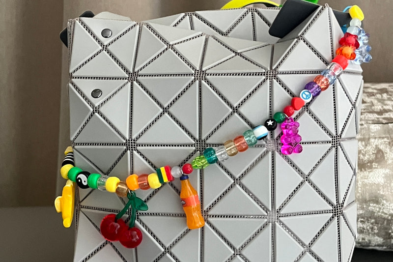 Happy Pop Bag Charm