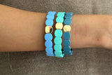Set of 3 - Blue Wave Candy Stack