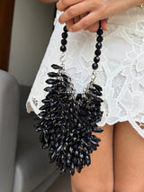 Pop Black Crystal On Cue Bag