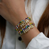 Mom & Mama Beaded Mini Bubble Name Bracelet