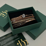Champagne Beaded Wrap Bracelet (Bestseller)