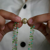 Sunshine Jade Green Magnetic Necklace