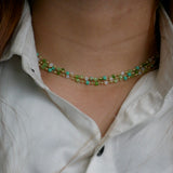 Sunshine Jade Green Magnetic Necklace
