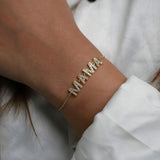 Mom & Mama Sparkle Name Bracelet