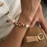 Red Charm Me Bracelet