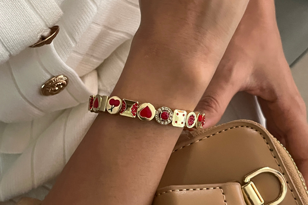 Red Charm Me Bracelet