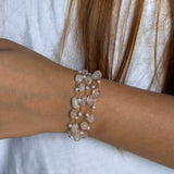 Three way Rose Petal Magnetic necklace/bracelet