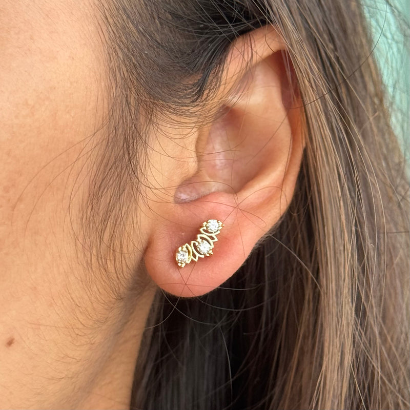 Flower Climber Studs