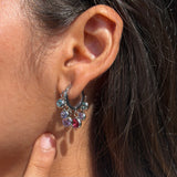 Champagne Cluster Hoops