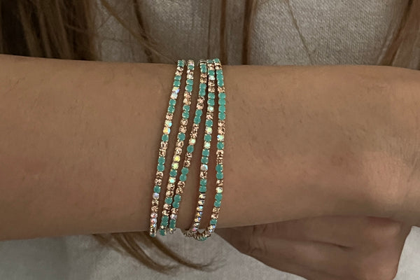 Luna Wave Confetti Bracelets - Set of 5