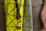 Heart on a String Bag Charm