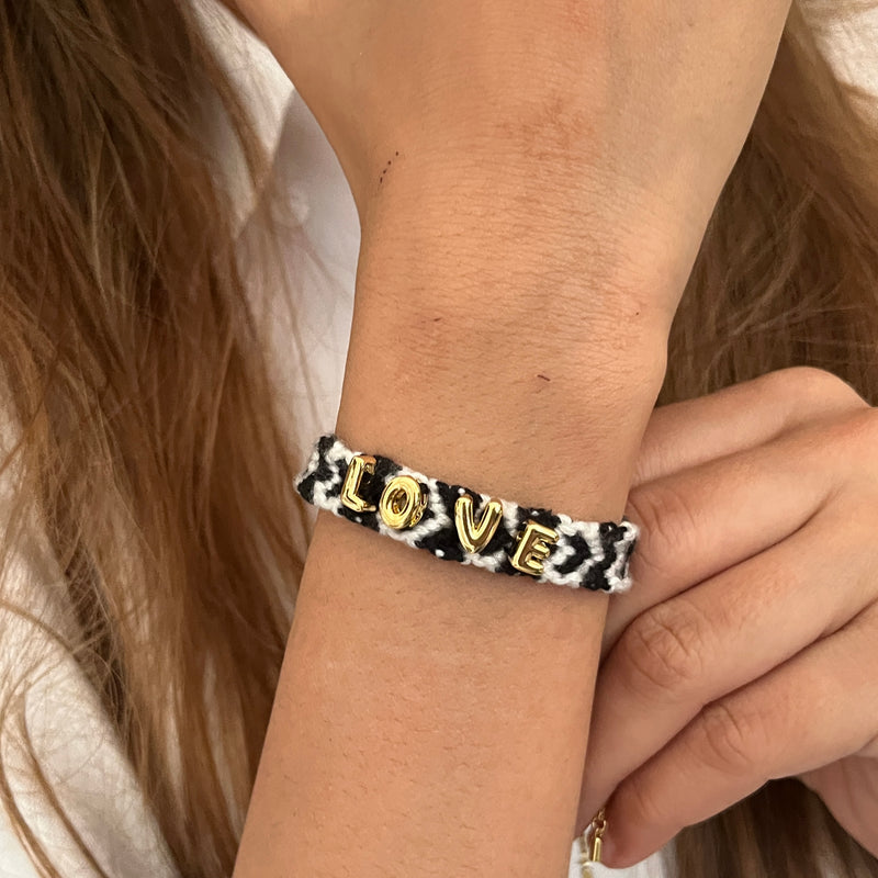 Personalised Name Woven Bracelet