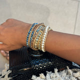 Blue Dunes Beaded Wrap Bracelet (Bestseller)