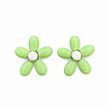 The Daisy Bloom Enamel Stud Earrings