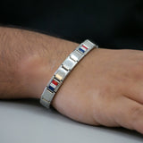France Flag Italian Bracelet