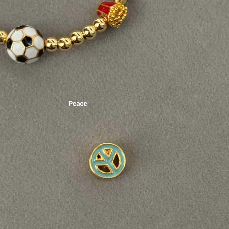 Gold Pop Charm Bracelet