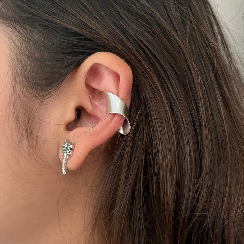 925 Silver Curve Earcuffs