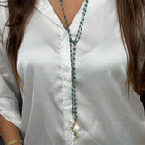 The Azure Pearl Lariat