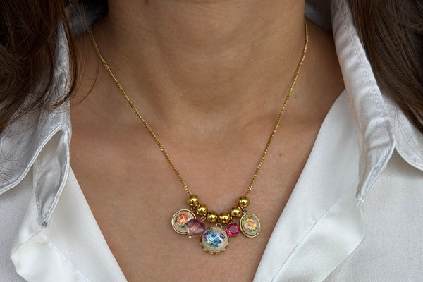Pastel Petal Luxe Necklace