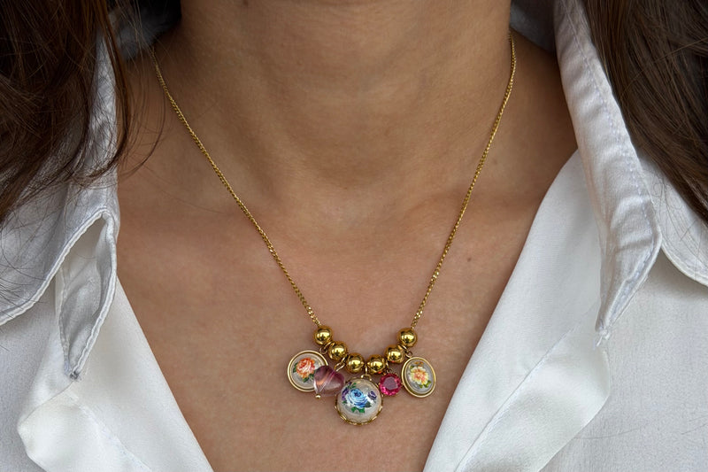 Pastel Petal Luxe Necklace