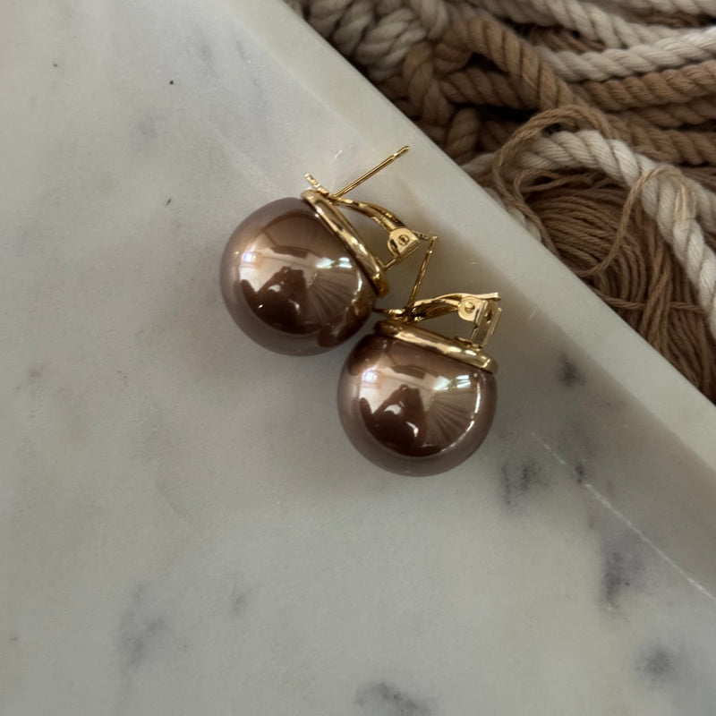 Oversized Pearl Earrings