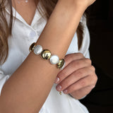 Golden Pearl Harmony Bracelet