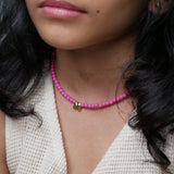 Barbie Pink Necklace with Initial (Newly Launched)
