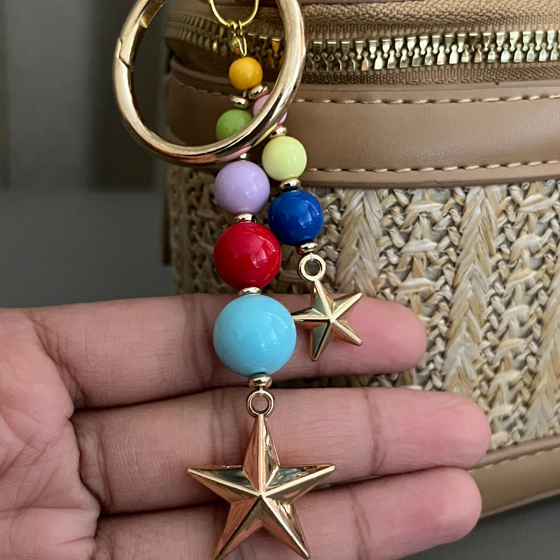 Starry Sprinkles Bag Charm
