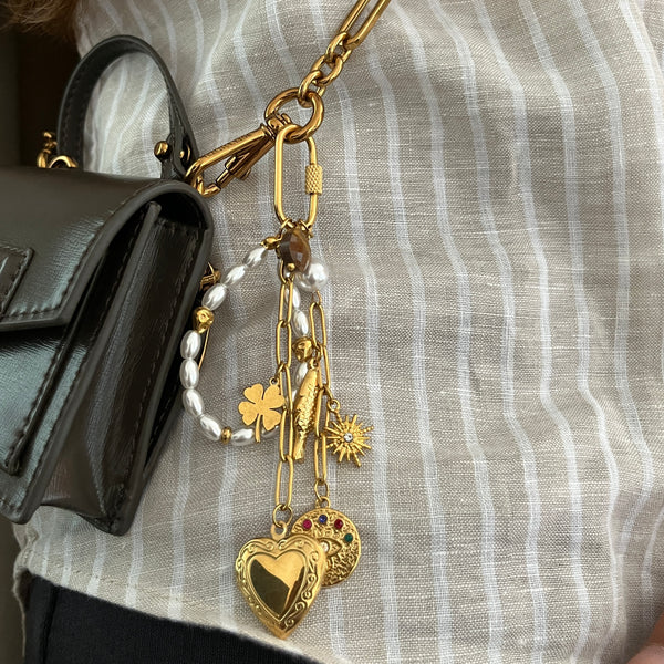 Stacked Fortune Bag Charm