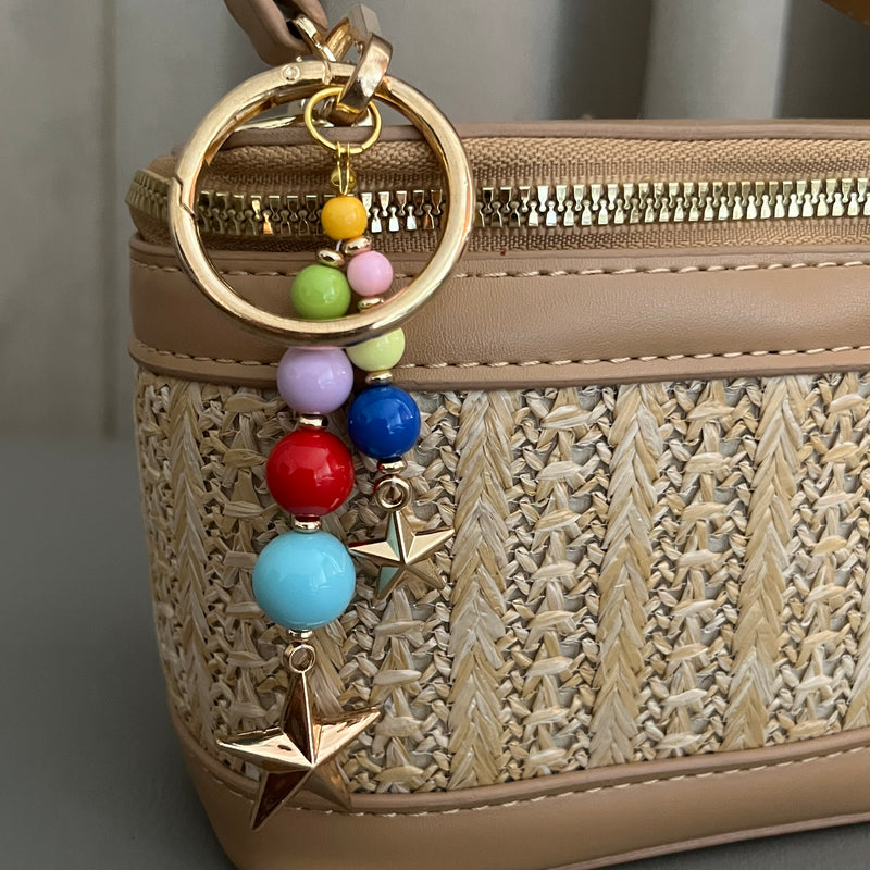 Starry Sprinkles Bag Charm