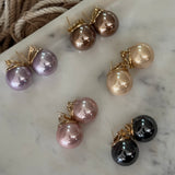 Oversized Pearl Earrings